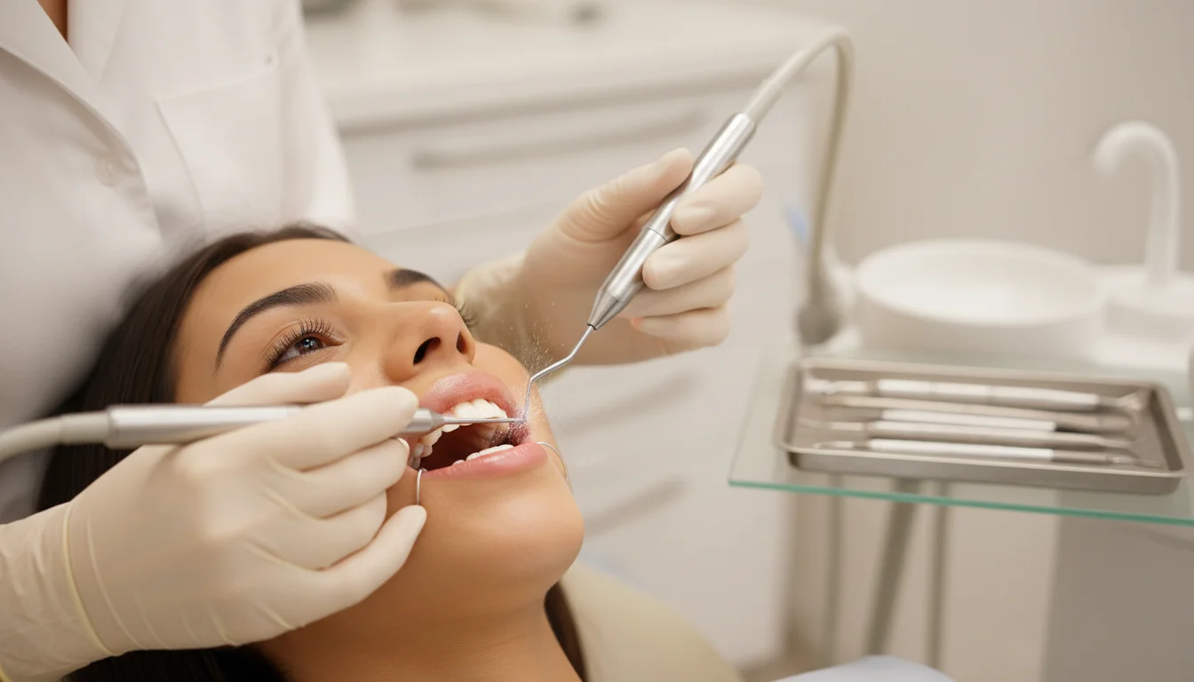 Limpieza dental profesional — clínica dental SOI Quito