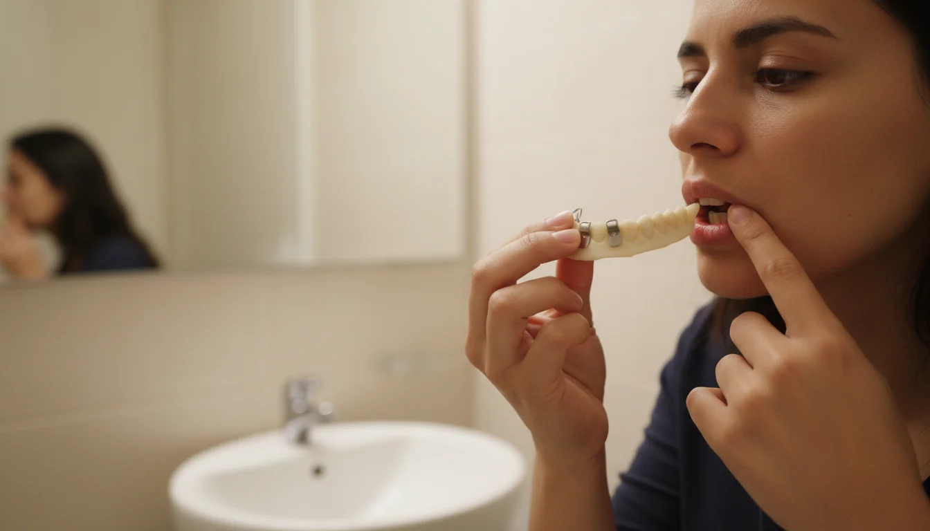 Mi prótesis dental me molesta — implantes dentales Quito